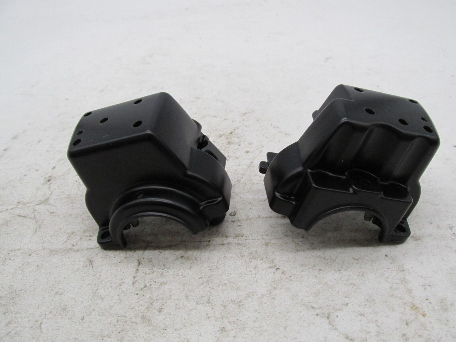 Pair of Harley Davidson Black Stock Touring Lower Handlebar Switch Housings