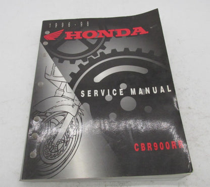 Honda Official Facotry 1996-1998 CBR900RR Service Manual Book