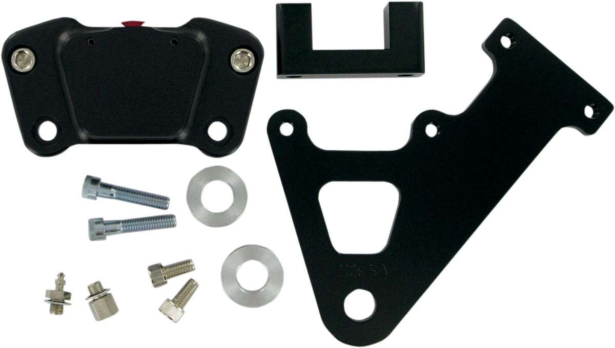 GMA Engineering 2-Piston Custom Rear Brake A-Caliper Kit GMA-103FLTSB