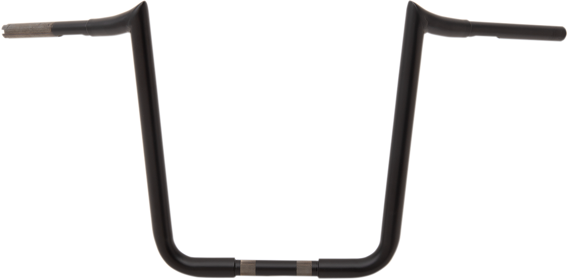 LA Choppers 1 1/4" Prime Ape Handlebars Flat Black 18" End rise LA-7351-18M