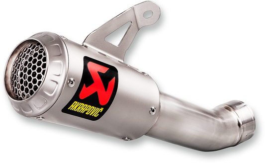 Akrapovic Slip-On Muffler Titanium - Cone S-H10SO18-CBT