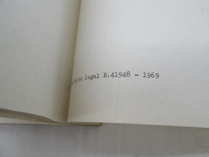 Bultaco 1969 Original Provisional El Montadero Parts Catalog List 70.32-P066