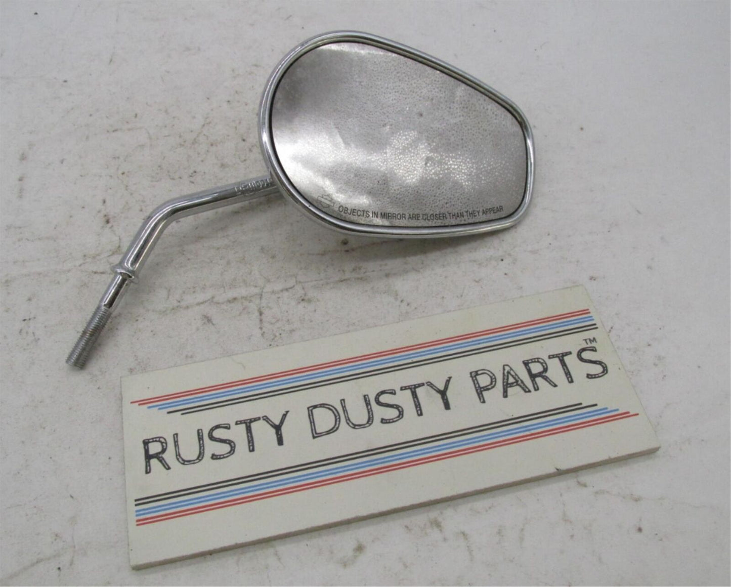 Harley Davidson Genuine Right Side Chrome Teardrop Side Mirror