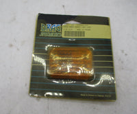 Harley Davidson Drag Specialties NOS Baron Amber Marker Light Lens DS280153