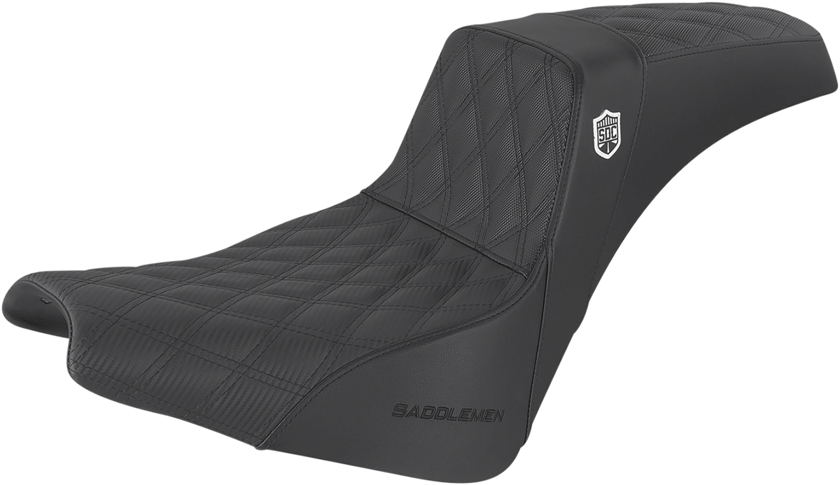 Saddlemen Pro Series SDC Performance Grip Seat Black SC81830DB
