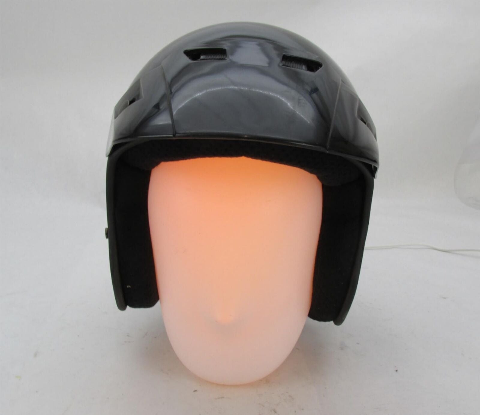 Fulmer Black Open Face Half Motorcycle Helmet Extra Small XS AF-255