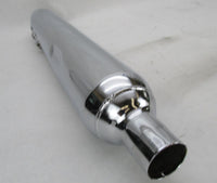 Harley Davidson Genuine Touring Stock Single Slash Cut Exhaust Muffler 65591-07