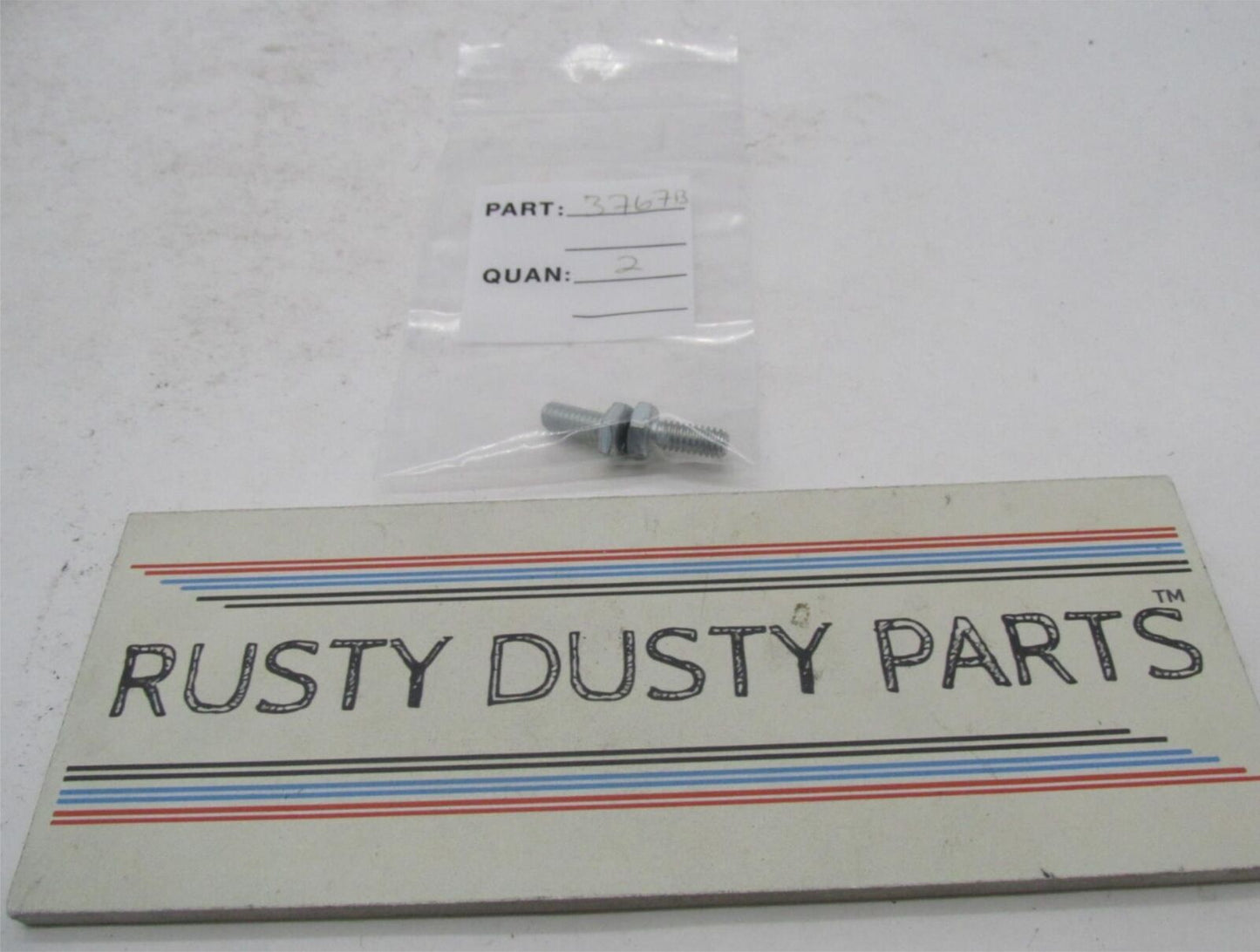 Lot of 2 Harley-Davidson Genuine NOS Hex Head Bolt Screws 3767B