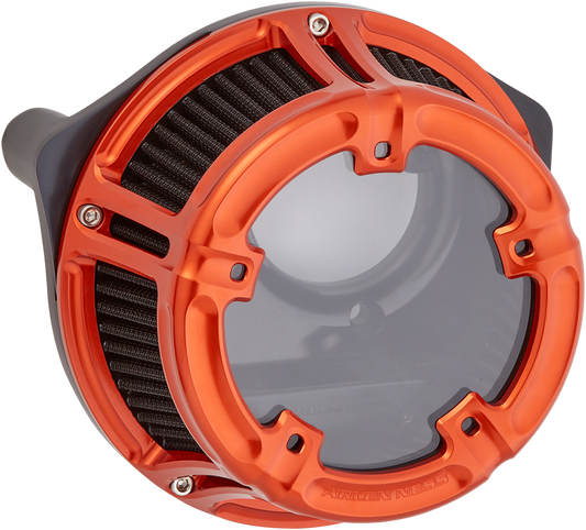 Arlen Ness Method Clear Sucker Air Cleaner Kits Orange 18-186