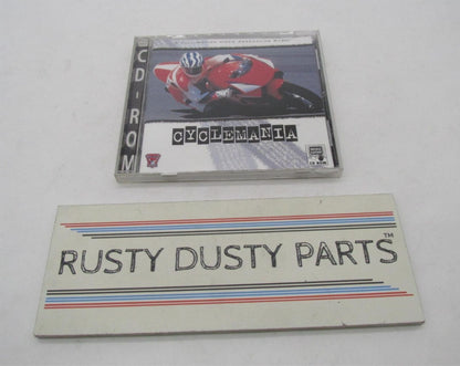 Vintage Cyclemania Disc CD ROM Full Motion Video Adrenaline Rush