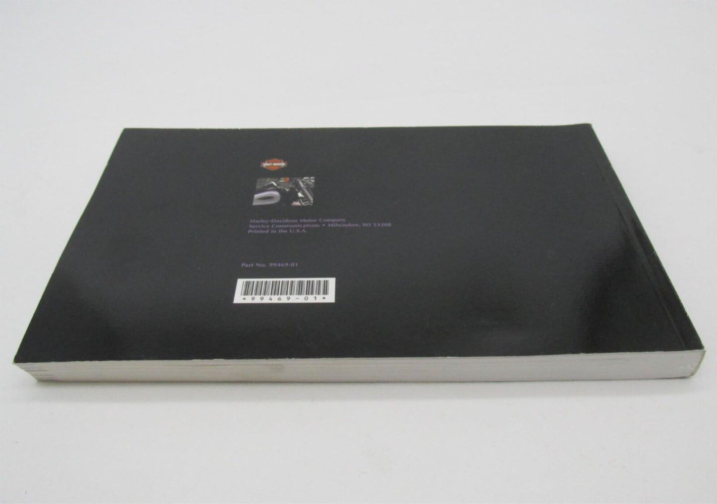 Harley-Davidson Official Factory 2001 Softail Owner's Manual 99469-01