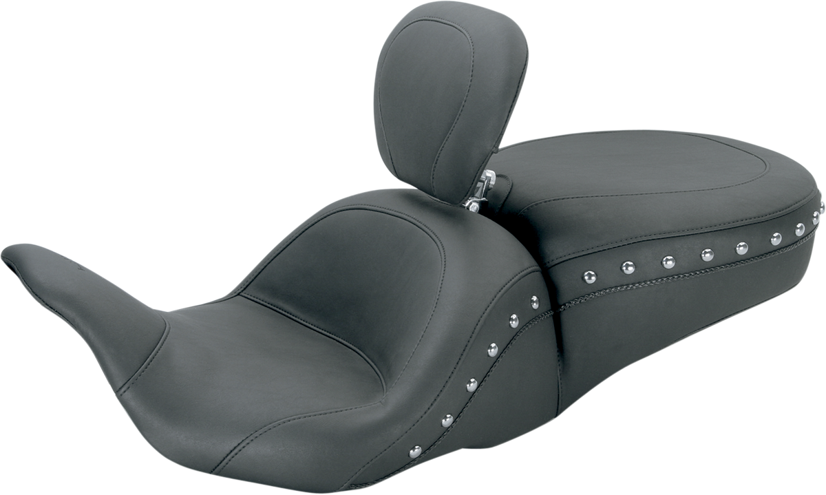 Mustang 1-Piece Lowdown Touring Seat with Driver Backrest 79704