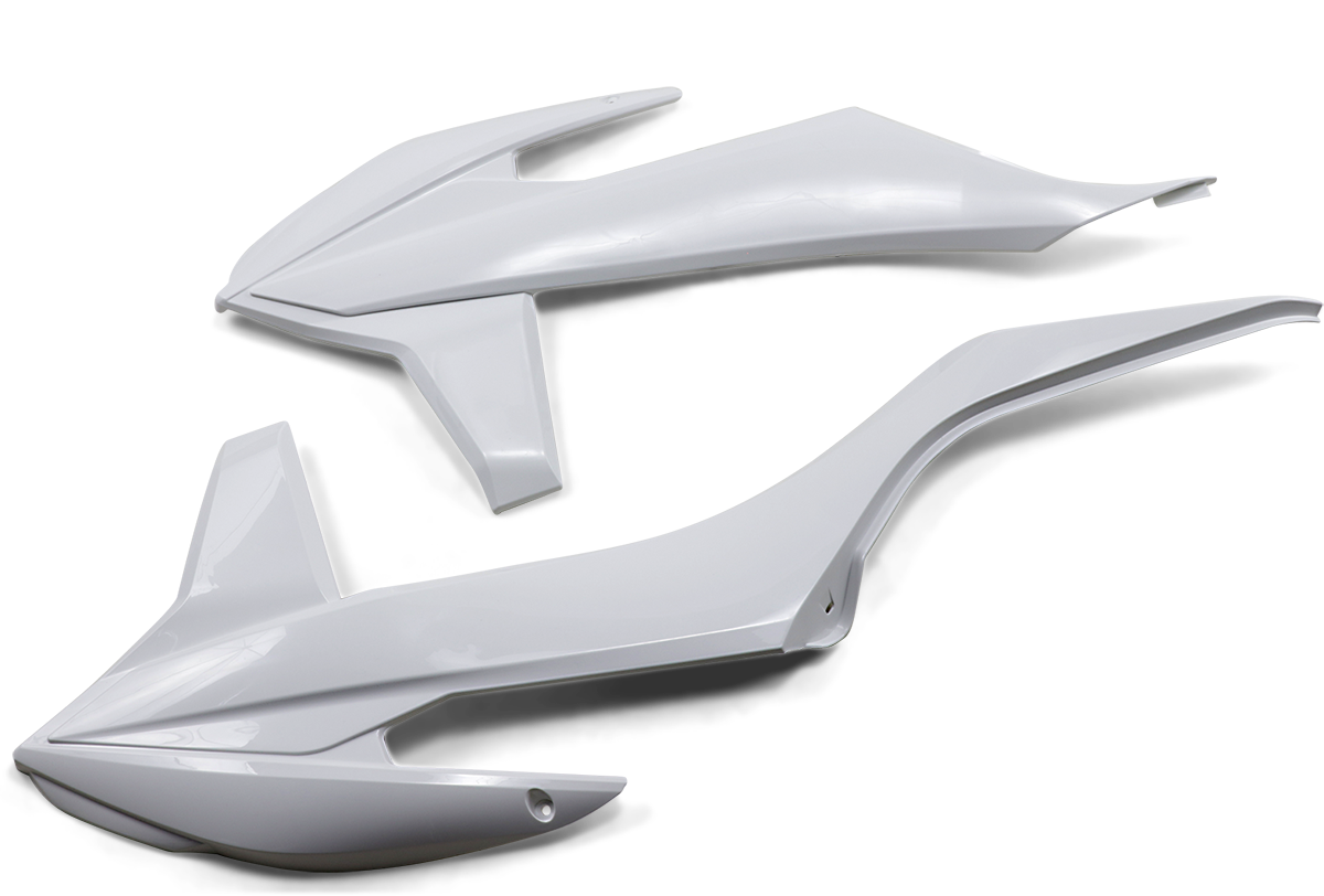 Cycra Powerflow Intake Radiator Shrouds White 1CYC-1905-22