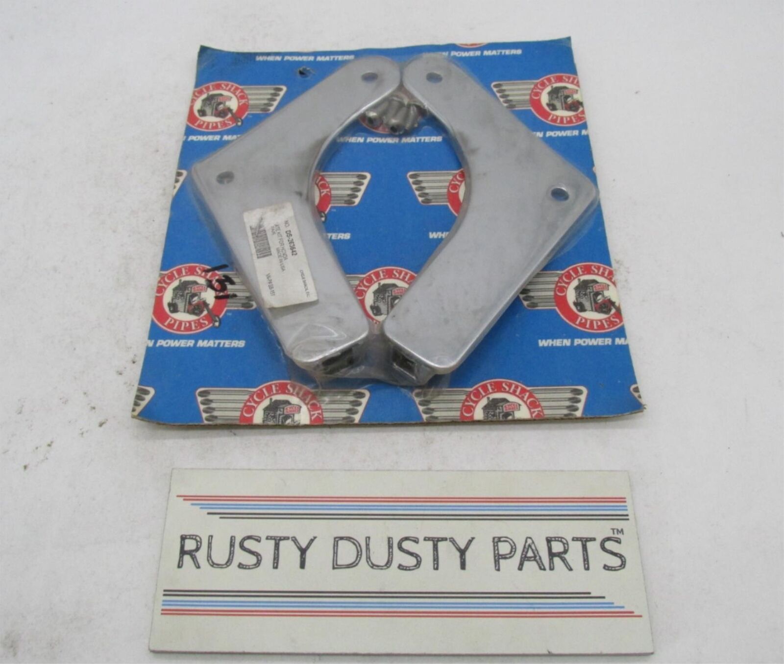 Cycle Shack Honda Chrome Boomerang Fairing Plate Kit DS-263642 SB-151