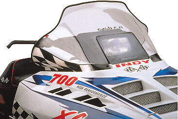 Powermadd Windshield 14in. Clear/Racer Graphics 11132