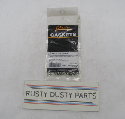 Lot of 17 Harley James Clutch Cover Washers w/ Rubber JGI-31433-84-A