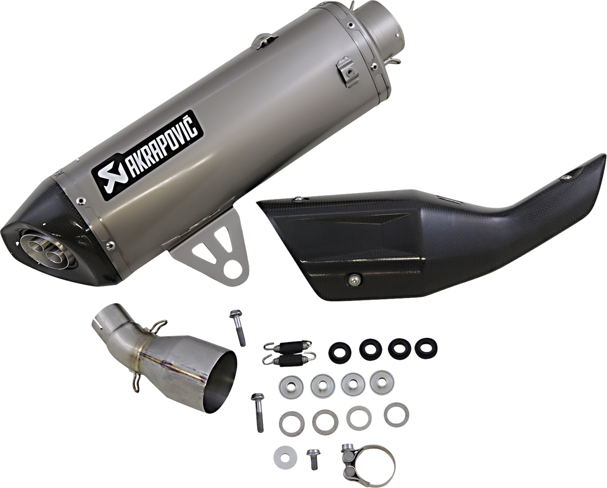 Akrapovic Slip-On Scooter Muffler Titaniu, S-B4SO2-HRT