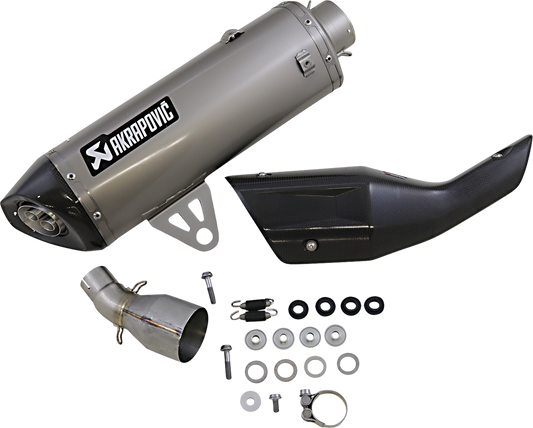 Akrapovic Slip-On Scooter Muffler Titaniu, S-B4SO2-HRT