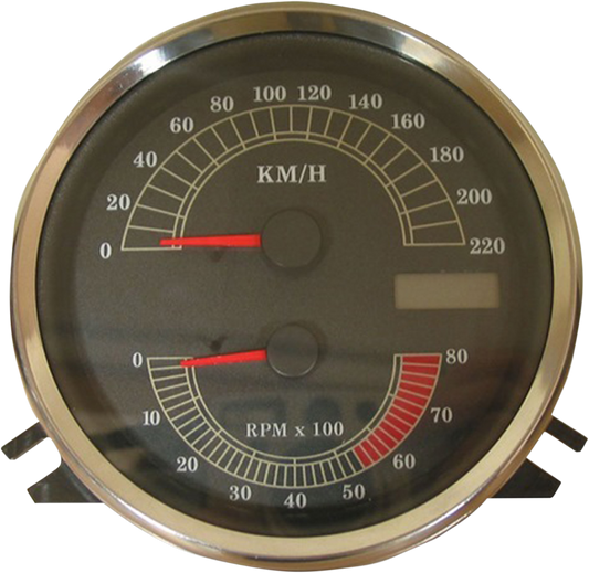 Drag Specialties Electronic Speedo/Tachometer 2210-0332