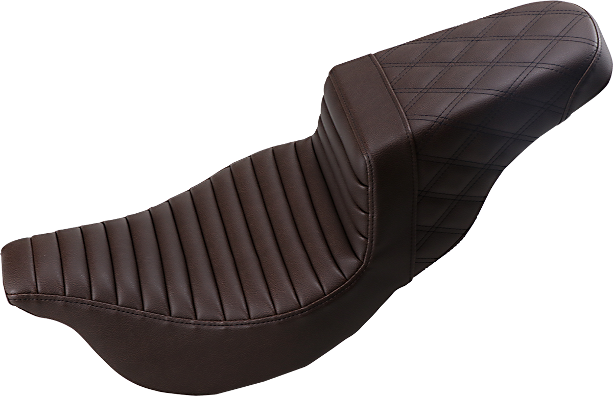 Saddlemen Step Up Seat Brown 808-07B-176BR