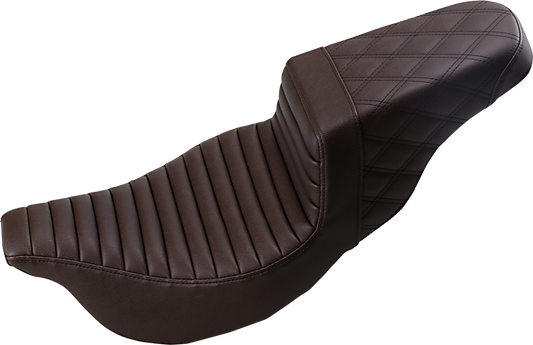 Saddlemen Step Up Seat Brown 808-07B-176BR