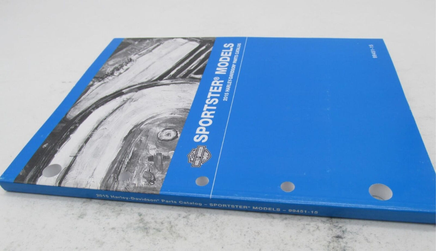 Harley-Davidson Official Factory 2015 Sportster Models Parts Catalog 99451-15