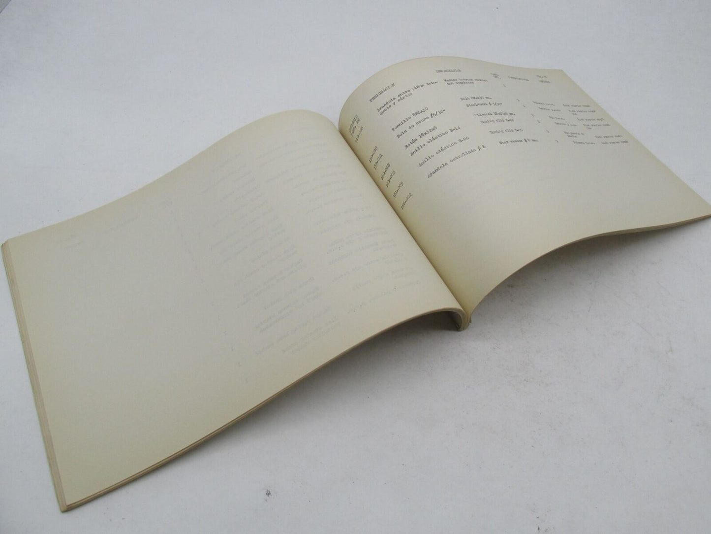 Bultaco Original Provisional 1971 El Montadero Mk2 Parts Catalog List 81.32-P066