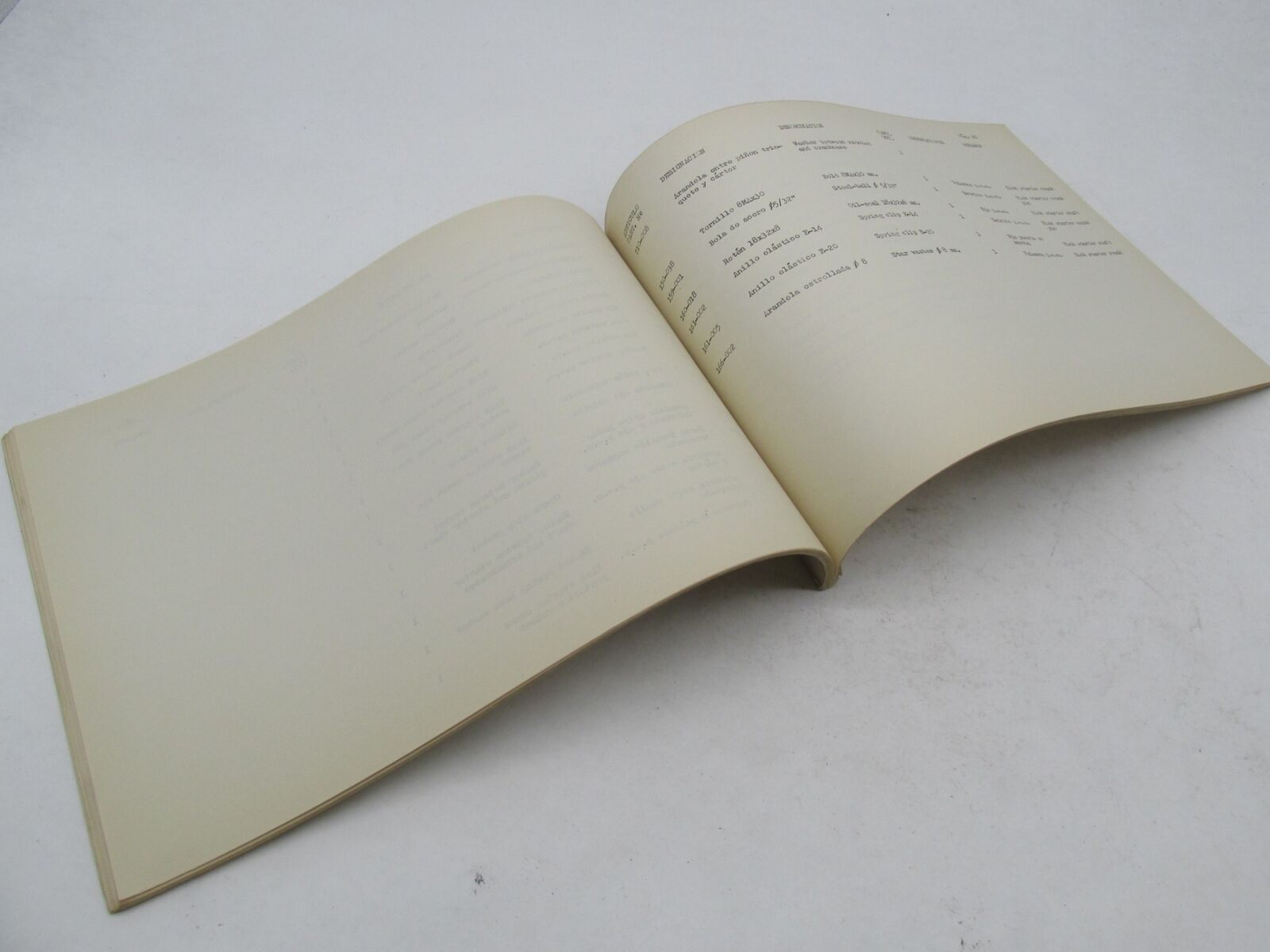 Bultaco Original Provisional 1971 El Montadero Mk2 Parts Catalog List 81.32-P066