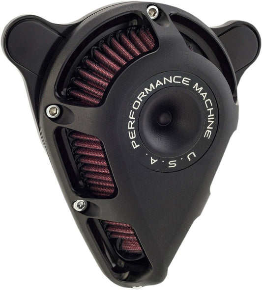 Performance Machine Jet Air Cleaner Black Ops 0206-2114-SMB