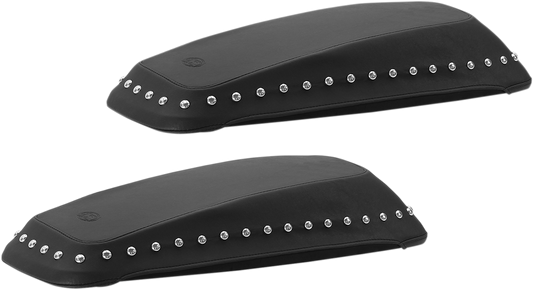 Mustang Saddlebag Lid Covers Chrome Studs 77623