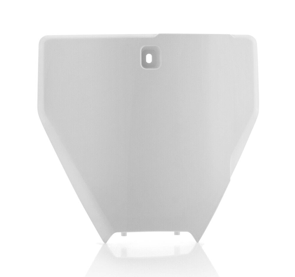 Acerbis Front Number Plate White 2462580002