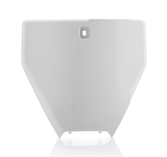 Acerbis Front Number Plate White 2462580002