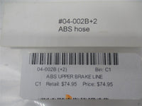 Harley Davidson NOS ABS Upper Brake Line Hose 04-002B (+2)