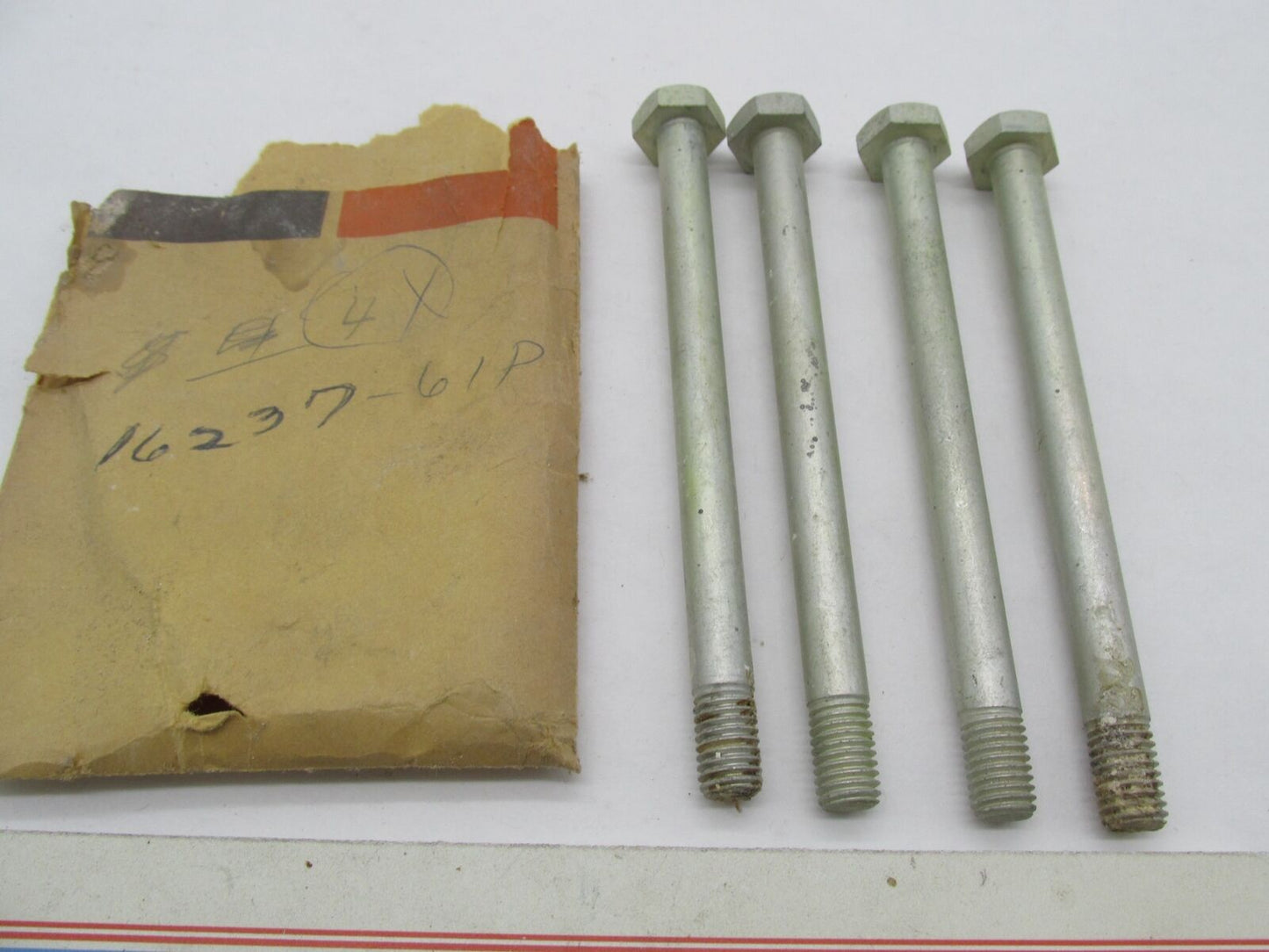 Lot of 4 Harley Davidson Genuine NOS Sprint Motor Mount Bolts 16237-61P