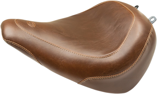 Mustang Wide Tripper Solo Seat Brown Smooth 83056