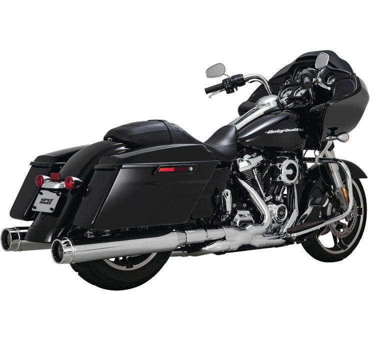 Vance & Hines Torquer 450 Slip-Ons Chrome 16674