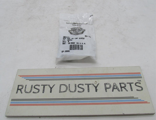 Lot of 4 Harley-Davidson Genuine NOS Hex Socket Head Grade 8 Screws 861A
