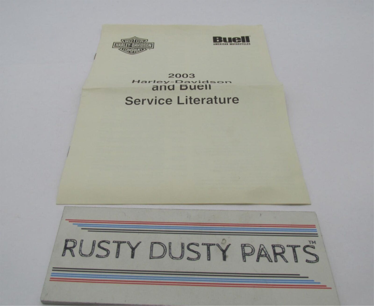 Harley-Davidson and Buell 2003 Service Manual Literature 99469-02