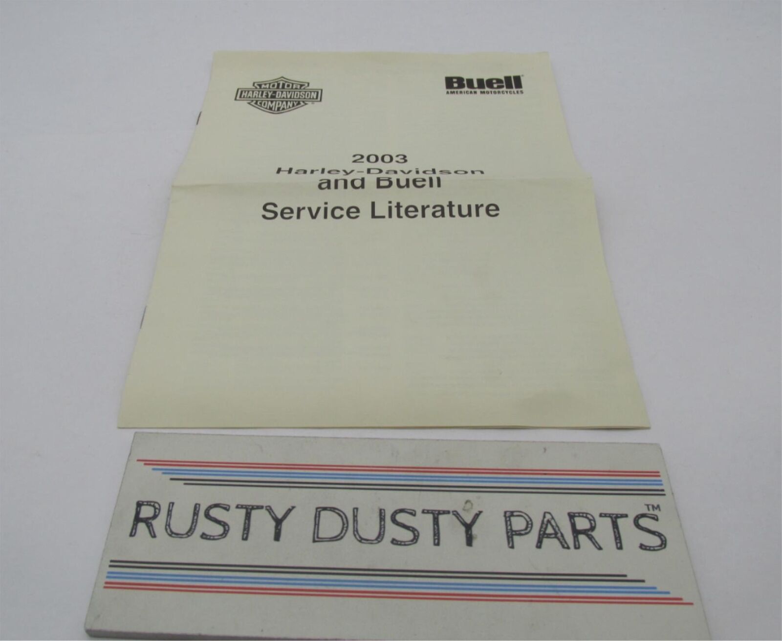 Harley-Davidson and Buell 2003 Service Manual Literature 99469-02