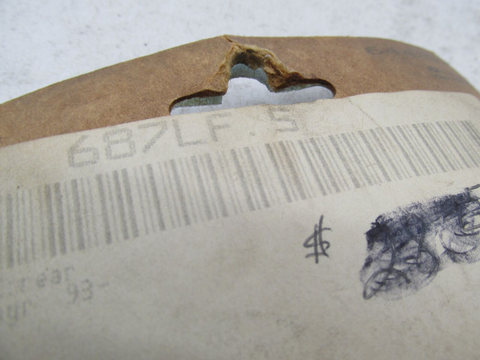 SBS Brake Pads Rear 687LF Kawasaki 550 Zephyr 93