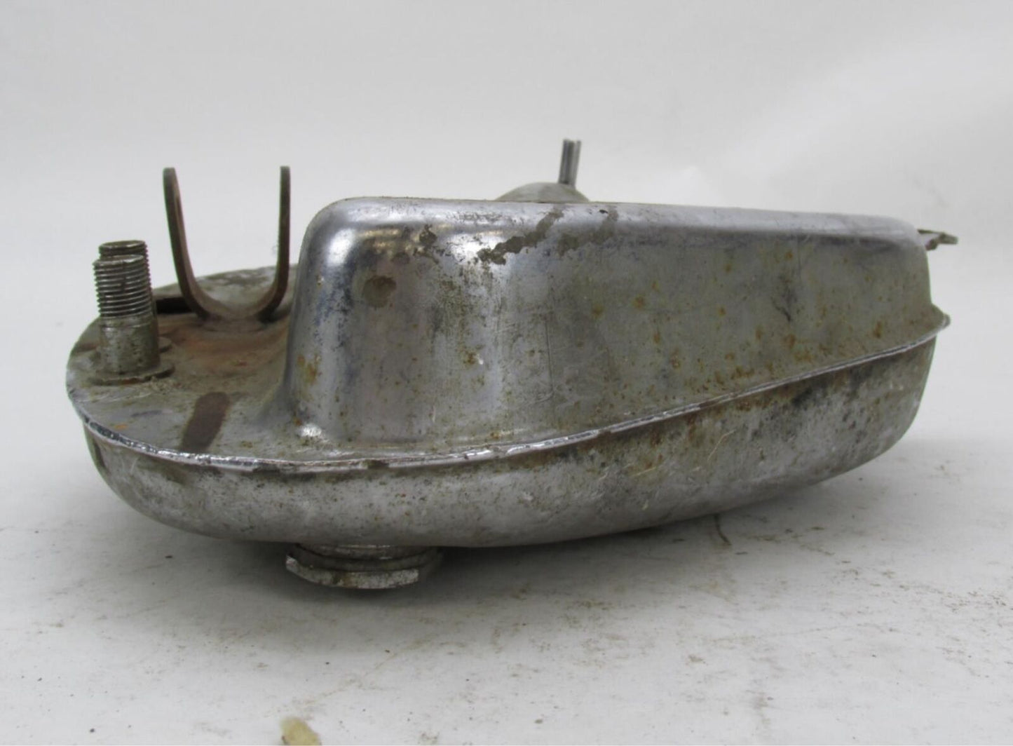 Vintage 1962 BSA A10R Super Rocket A10 A7 Golden Flash Pre-Unit Chrome Oil Tank