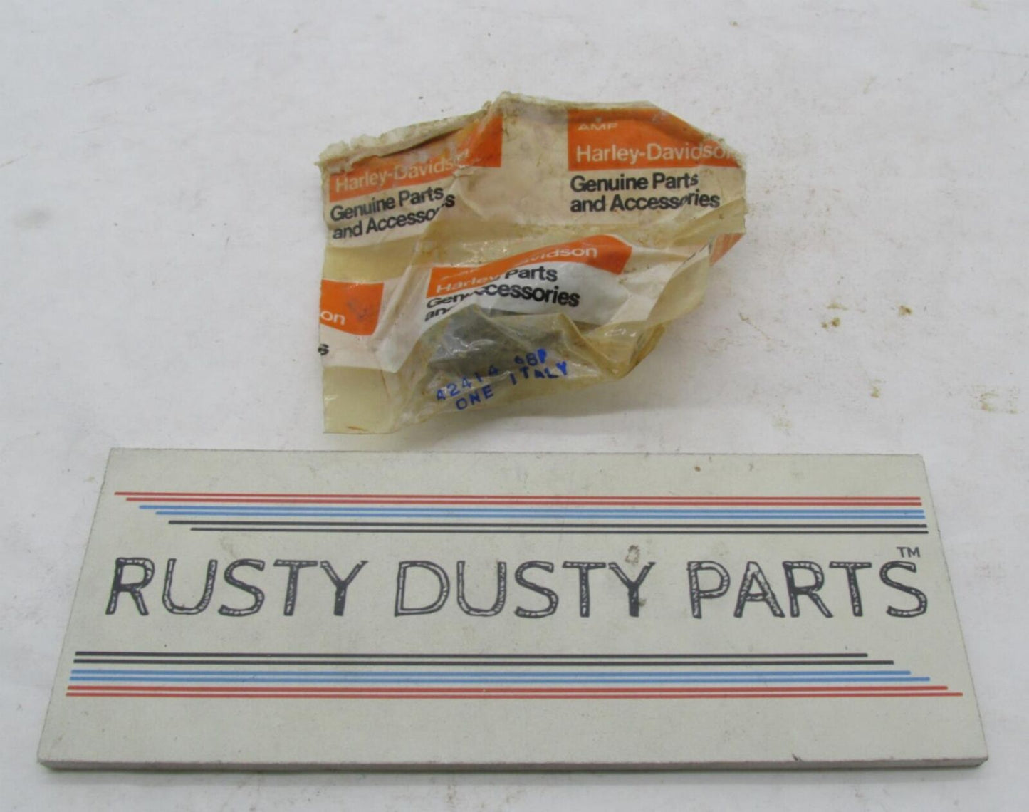 Harley-Davidson Genuine NOS Aermacchi Rubber Brake Pedal Rubber 42414-68P
