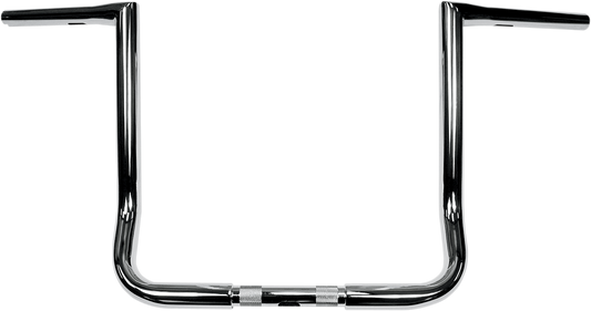 LA Choppers 1 1/4in. Twin Peaks Touring Handlebar Chrome LA-7361-14