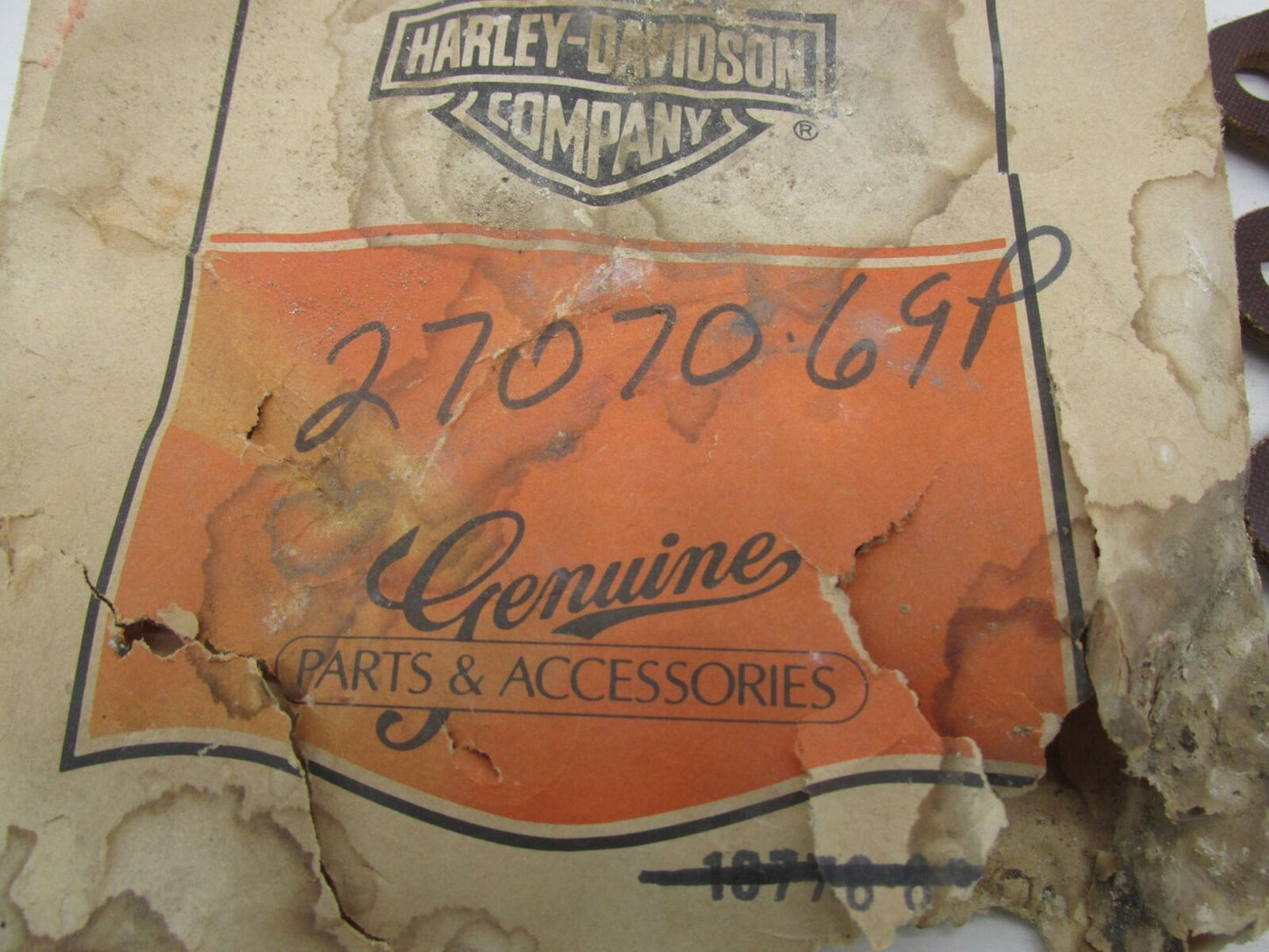 Lot of 4 Harley-Davidson Genuine NOS Aermacchi Carburetor Spacers 27070-69P