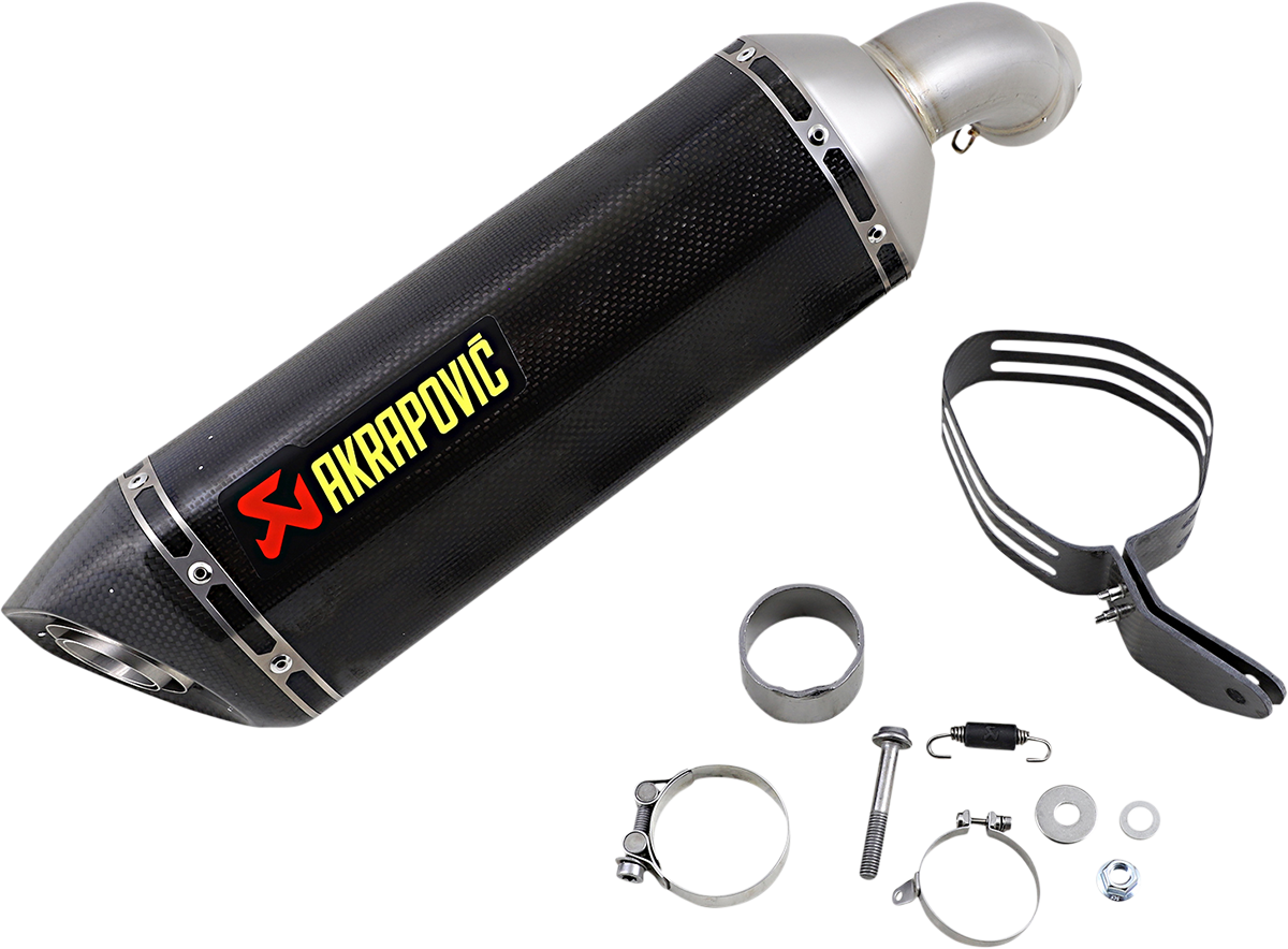 Akrapovic Slip-On Muffler Carbon Fiber/Carbon Fiber S-K10SO24-HRC