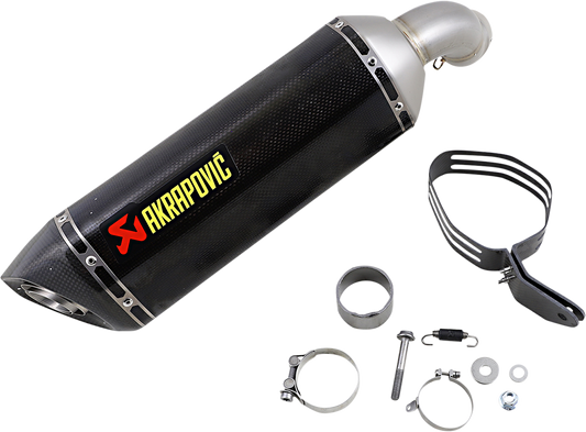 Akrapovic Slip-On Muffler Carbon Fiber/Carbon Fiber S-K10SO24-HRC