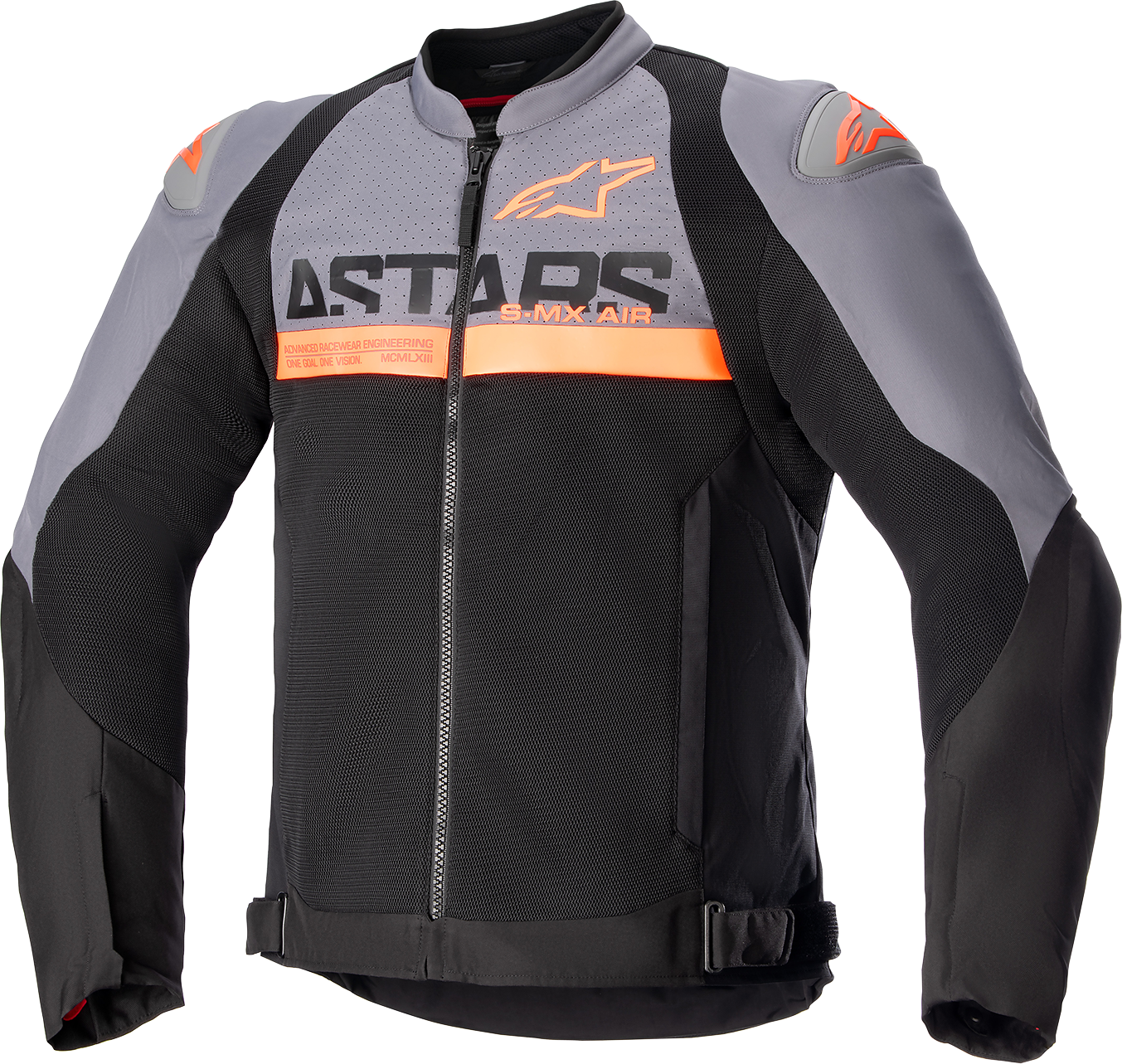 Alpinestars SMX Air Jacket Gray/Black/Orange Large 3306523-914-L