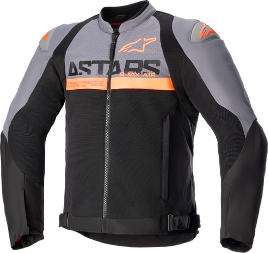 Alpinestars SMX Air Jacket Gray/Black/Orange Large 3306523-914-L