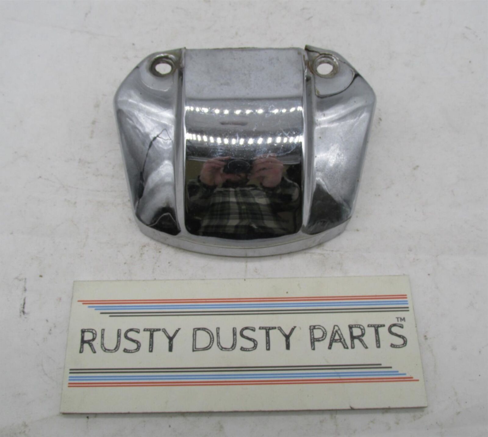 Harley-Davidson Sportster Ironhead Chrome Headlight Visor Cover