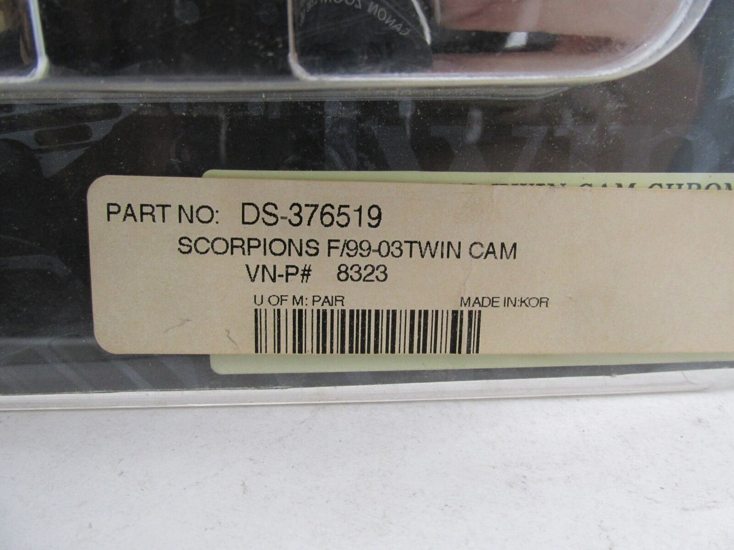 Kuryakyn Harley Davidson Chrome Twin Cam Scorpions 8323